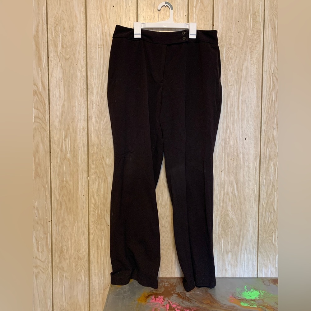 Womens black slacks size 12